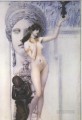 Alegoría de la escultura Gustav Klimt